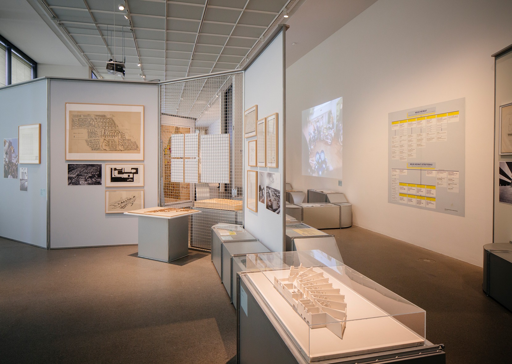 exhibition room without people