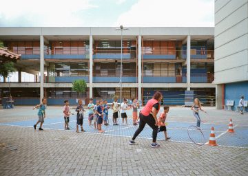 Main yard, Centro Educacional Unificado (CEU) Inácio Monteiro, São Paulo