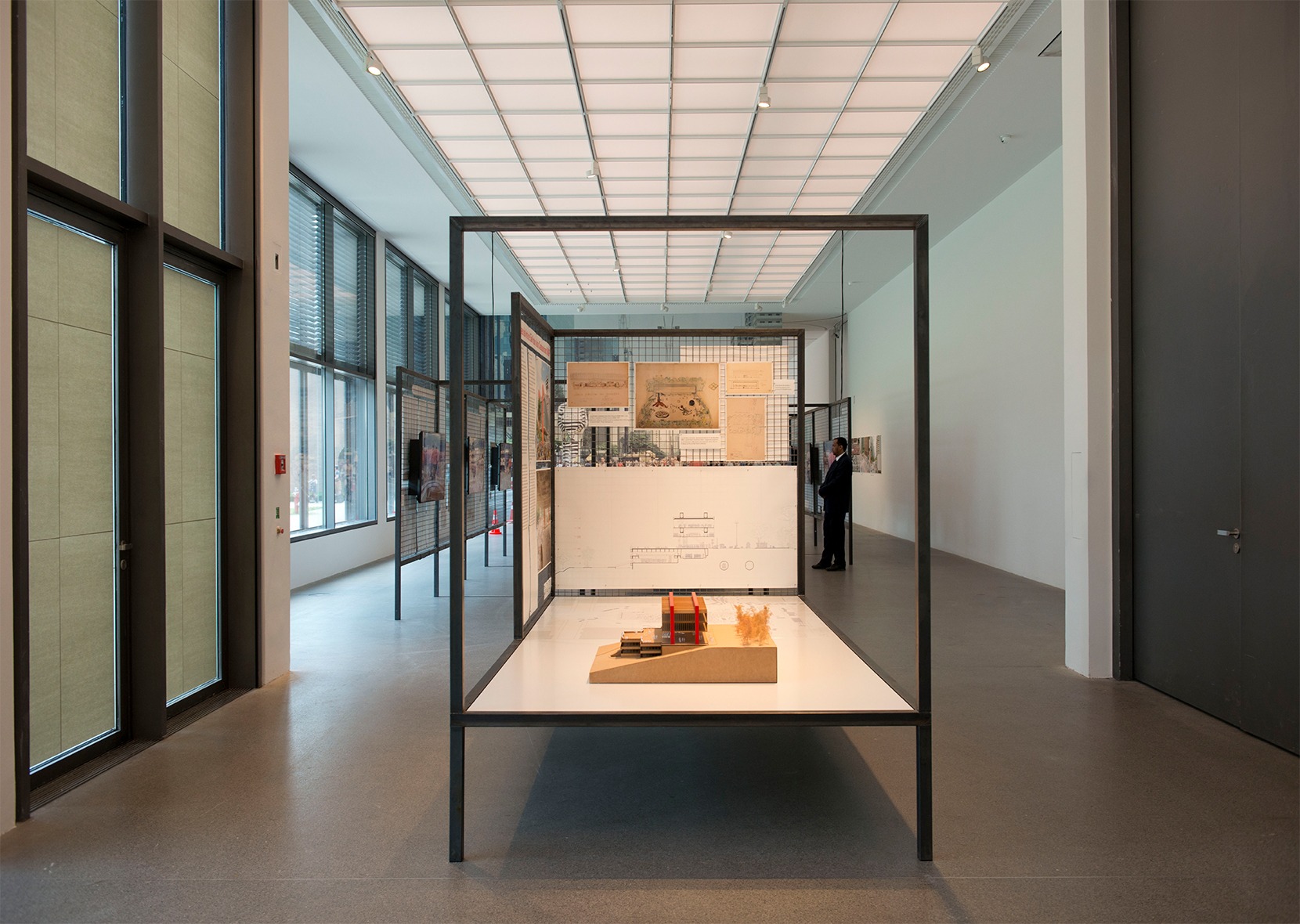 architectural model in exhibition