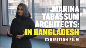 Marina Tabassum in exhibition