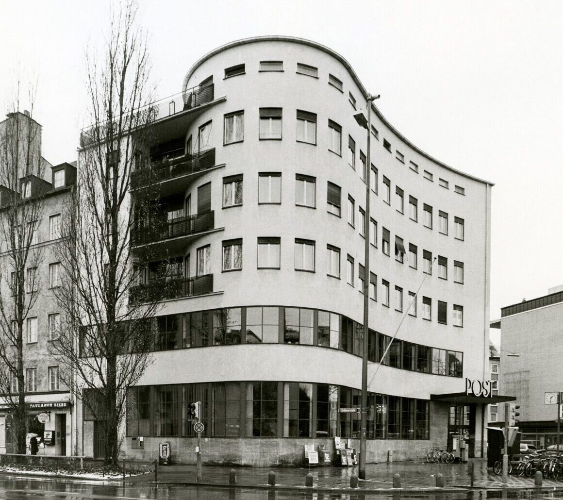 Postamt am Goetheplatz, München, 1931/32