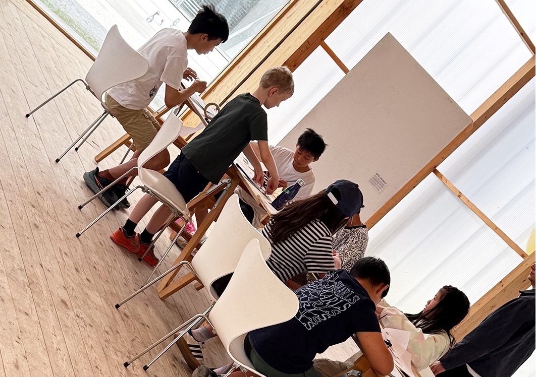 Children at workshop